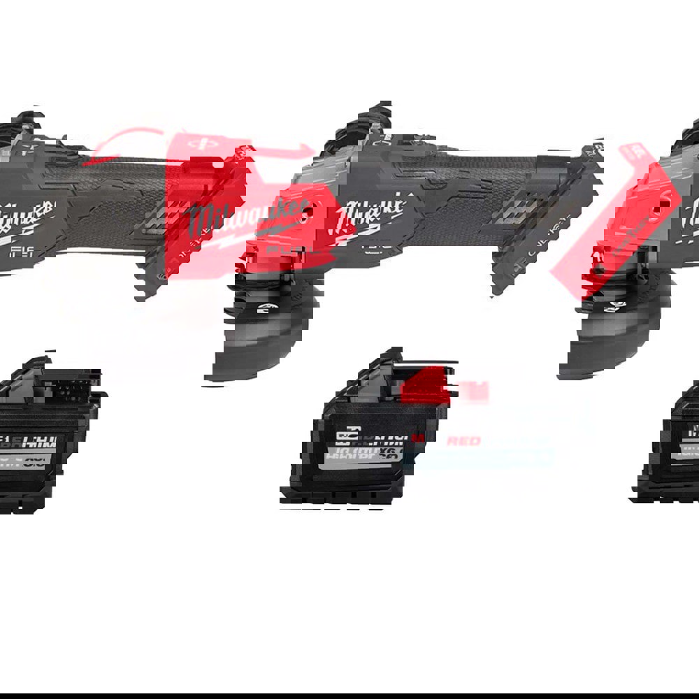 Angle & Disc Grinders; Wheel Diameter (Inch): 4-1/2 ; Voltage: 18.00 ; Spindle Size: 5/8-11 ; Speed (RPM): 8500 ; Brushless Motor: Yes ; Batteries Included: Yes